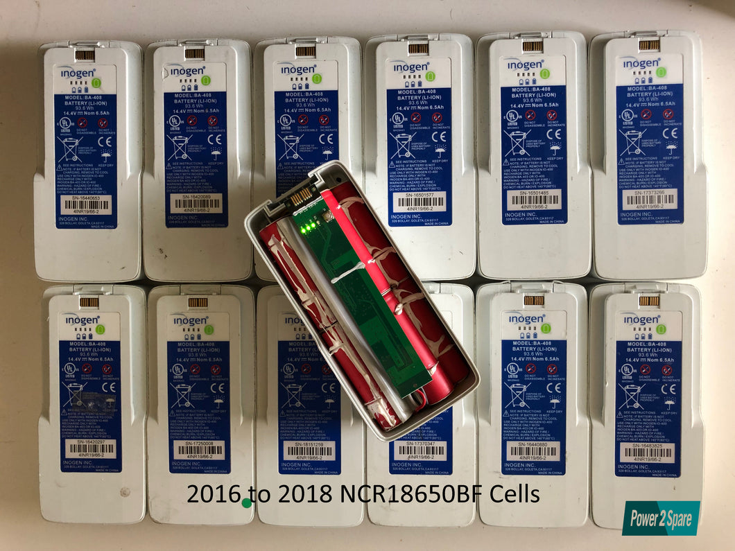 104 Genuine NCR18650BF Cells from Medical Packs 3000mAh to 3400mAh!!