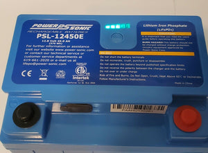 NEW Power Sonic PSL-12450E Lithium Iron Phosphate Battery Medical Grade Packs